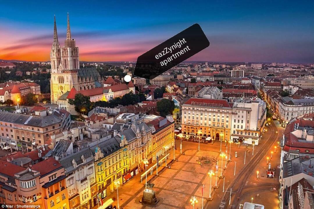 Eazzynight Center Apartment Zágráb Kültér fotó